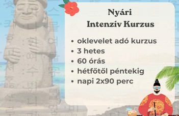 2026-os nyári intenzív kurzusok