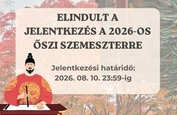 JELENTKEZÉS a 2026-os őszi szemeszter kurzusaira