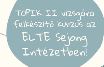 TOPIK II felkészítő kurzus